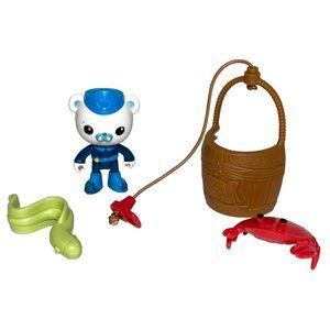 Octonauts Captain Barnacles Green Eel Hanging Barrel Red Crab Octopod Adventure
